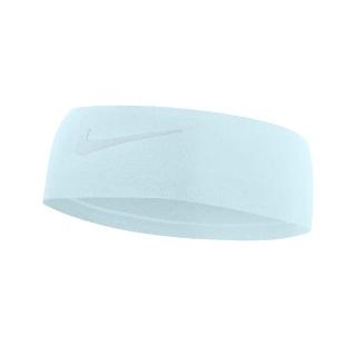 【NIKE 耐吉】2.0頭帶-髮帶 髮飾 慢跑 路跑 有氧 瑜珈 DRI-FIT 淺藍(N1003427407OS)