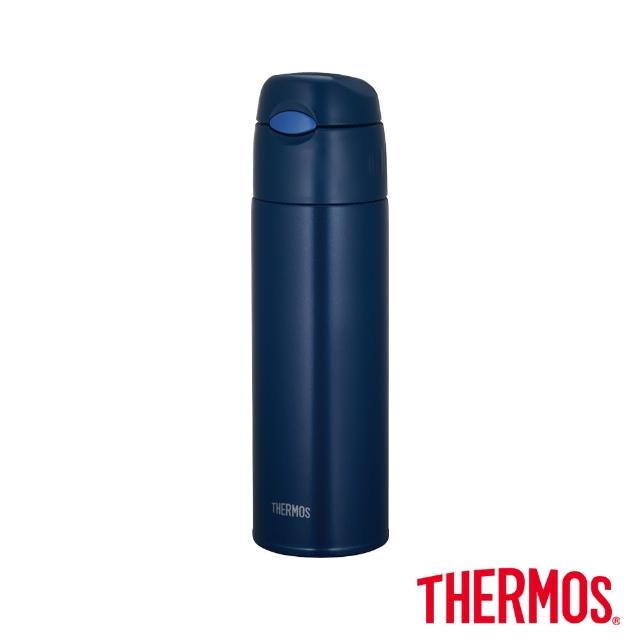 【THERMOS 膳魔師】不鏽鋼吸管真空保冷瓶550ml(FHL-551)