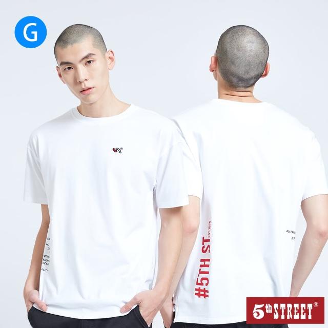 【5th STREET】男女款精選短袖T恤-共14款