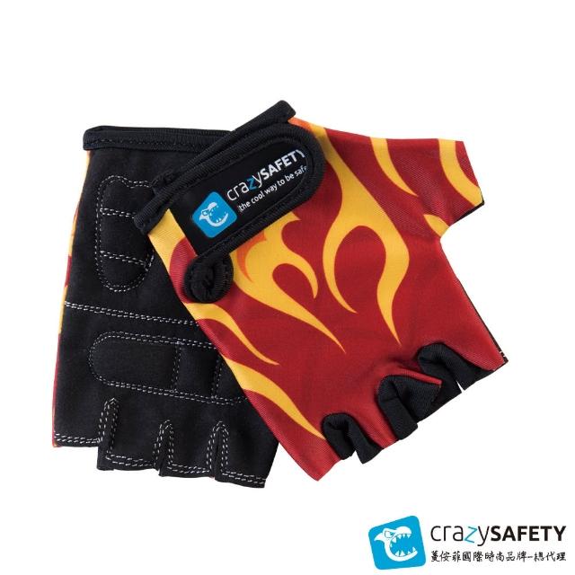 【crazysafety 瘋狂安全帽】丹麥品牌/止滑手套/滑步車護具(平衡車/滑步車/自行車/腳踏車/直排輪/滑板車)