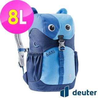 【deuter】可愛造型貓咪kikki兒童背包8L(3610421藍/深藍/休閒書包/戶外旅遊包/動物背包)