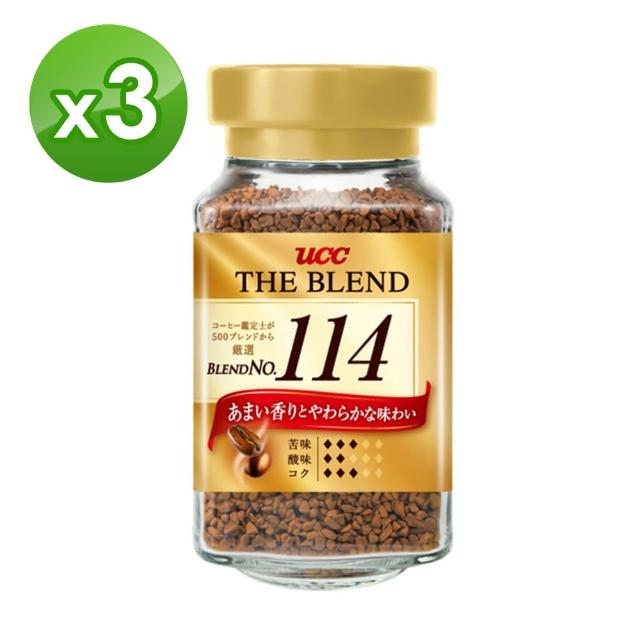【UCC】114即溶咖啡90g/罐x2組(共6罐)
