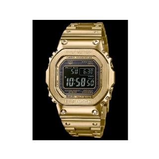 【CASIO 卡西歐】G-SHOCK太陽能電波藍牙電子錶/金(GMW-B5000GD-9)