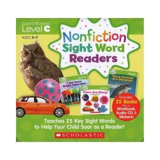 Nonfiction Sight Word Reader：Leavel C/26書+CD