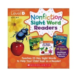 Nonfiction Sight Word Reader：Leavel D/26書+CD