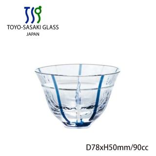 【TOYO SASAKI】冷酒杯/德利杯 藍彩(日本高質量玻璃代表)