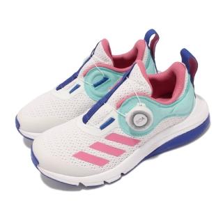 【adidas 愛迪達】慢跑鞋 ActiveFlex Boa 運動 童鞋 愛迪達 輕量 透氣 舒適 避震 中童 白 粉(FZ5059)