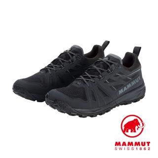 【Mammut 長毛象】Saentis Low GTX Men GTX低筒健行鞋 黑色/幻影黑 男款 #3030-03410