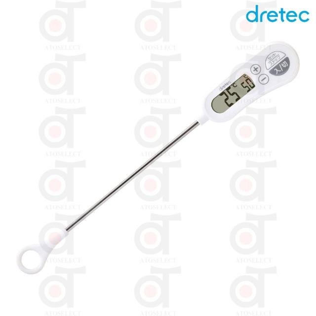 【DRETEC】日本 Dretec 料理溫度計 食物溫度計 料理電子溫度計 油溫 水溫 烘焙溫度計(O-263WT非供測體溫用)
