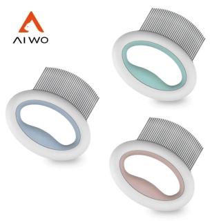 【AIWO 艾窩】深層橢圓彎鉤梳（AW30）(寵物梳子)