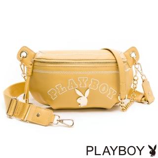 【PLAYBOY】腰包可單肩 The One系列(黃色)