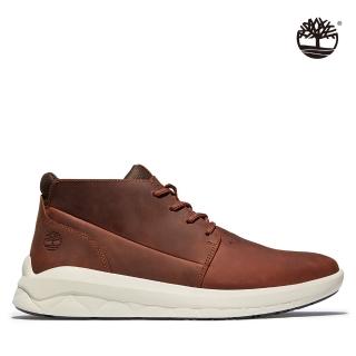 【Timberland】男款棕色GreenStride全粒面皮革查卡靴(A2GV3358)