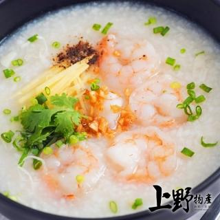 【上野物產】口感綿密 台式海鮮粥 x10盒(320g±10%/盒)