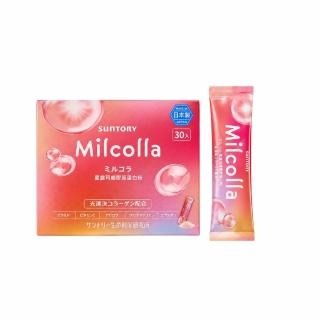 【Suntory 三得利】Milcolla 蜜露珂娜膠原蛋白(30包/盒_原廠購入有防偽標籤)新包裝