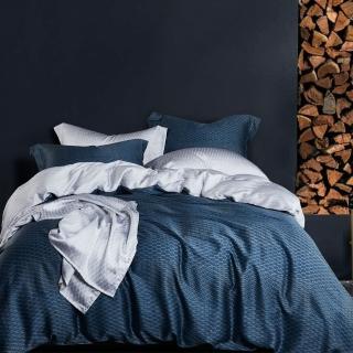 【情定巴黎】100%萊賽爾嫩柔天絲鋪棉兩用被床包組二選一(加大-贈*專用洗滌袋)