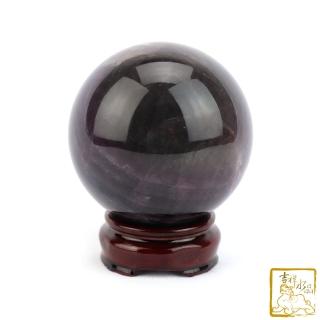 【吉祥水晶】紫螢石球 直徑8.2cm(轉運旺運)