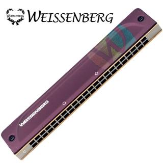 【WEISSENBERG】GEM-RUBY 22孔複音口琴-紅寶石/經典彩紋限量款(GEM-RUBY紅寶石)