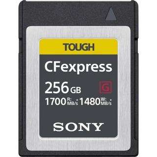 【SONY 索尼】CEB-G256 256G/GB 1700MB/S CFexpress Type B TOUGH 高速記憶卡  適用D6 1DX3(公司貨)