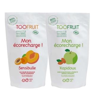 【TOOFRUIT】果漾洗髮沐浴補充包二入組(洗髮精+沐浴露)