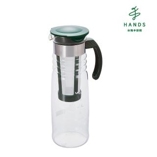 【TOKYU HANDS 台隆手創館】HARIO 深綠苗冷泡茶壺1200ml(HCC-12DG)