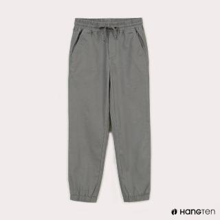【Hang Ten】童裝-JOGGER FIT九分束口褲-灰