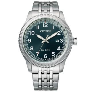 【CITIZEN 星辰】GENTS光動能男士鋼帶錶42.5mm父親節禮物推薦(BM7480-81L)