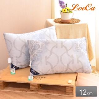 【LooCa】石墨烯抗菌天絲三段式獨立筒枕(2入-速配)