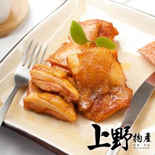 【上野物產 中秋烤肉】蒜香嫩煎雞腿排 x40片(100g±10%/片 雞排 冷凍食品  烤肉組 燒肉)