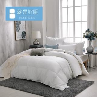 【就是好眠】JIS 60/40天然水鳥羽絨被-文青(雙人)
