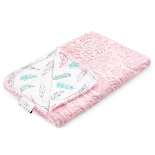 【Maylily】波蘭 竹纖柔雲毯 雪柔毯 多色可選(新生兒被毯 彌月禮  萬用毯 四季毯)
