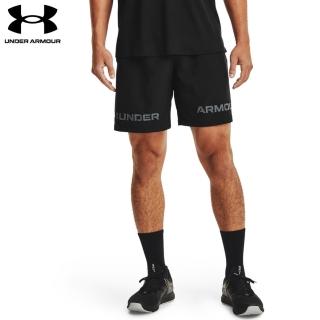 【UNDER ARMOUR】UA 男 Woven Graphic短褲_1361433-001(黑)