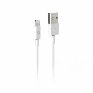 【RHINOSHIELD 犀牛盾】Lightning to USB-A 蘋果白色傳輸充電線 (2公尺)