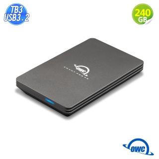 【OWC】240GB - Envoy Pro FX(首款可通過 USB-C 和 USB-A 工作的通用 Thunderbolt 硬碟)