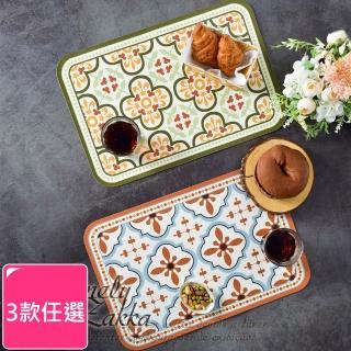 【Homely Zakka】美式輕奢復古皮革餐墊/防燙隔熱墊/桌墊(3款任選)