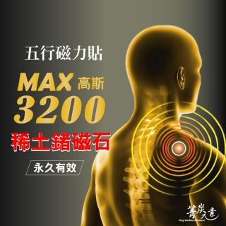 【菁炭元素】稀土磁能五行磁力貼 1件組(鍺磁石 能量元素 痠痛藥布 痠痛藥膏 磁力項圈)