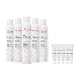 【Avene 雅漾】官方直營 活泉水穩膚噴霧300mlx5入組(保濕化妝水/舒緩乾癢敏弱)