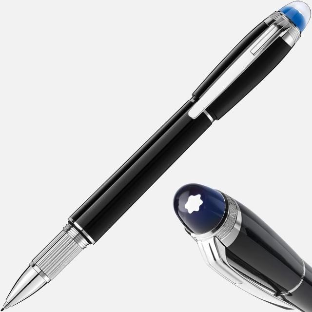 MONTBLANC 萬寶龍】星際行者系列飄浮藍簽字筆(黑色) - momo購物網