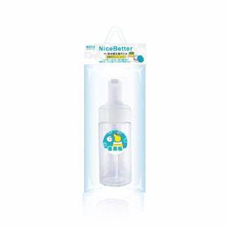 【MOTO】慕斯瓶PET-100ml(旅行必備 攜帶方便 洗顏液分裝 分裝瓶 慕斯瓶)