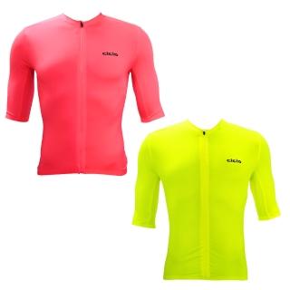 【CICLO】PRO LIGHT JERSEY 短車衣-螢光黃(喜客嚴選 歐洲品質 國產價格 超CP值)