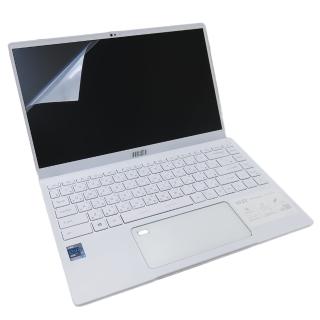 【Ezstick】MSI  Prestige 14 EVO A11M 靜電式筆電 螢幕貼(可選鏡面或霧面)