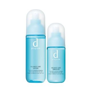 【d program 敏感話題】美肌益生水乳直降組(化妝水125ml+乳液100ml/敏弱肌/敏感肌)