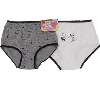 【吉妮儂來】LOVIN BABY 麻花貓咪音符女童褲-6件組(隨機取色)