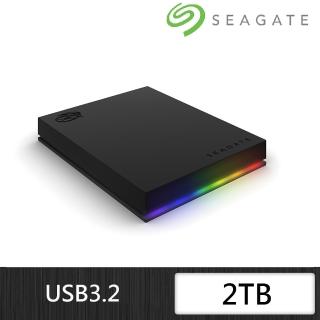 【SEAGATE 希捷】FireCuda Gaming 2TB 外接式遊戲硬碟(STKL2000400)