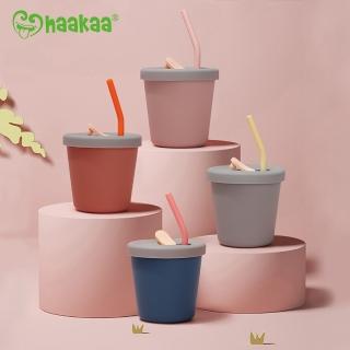 【haakaa】矽膠水杯吸管組150ml