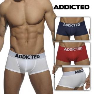 【ADDICTED】經典必備居家四角內著/多色/AD468(AD/百搭/性感/舒適/透氣/四角褲)