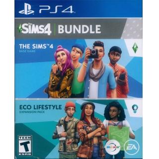 【SONY 索尼】PS4 模擬市民 4 + 綠色生活 THE SIMS 4 + Eco Lifestyle(中英文美版)