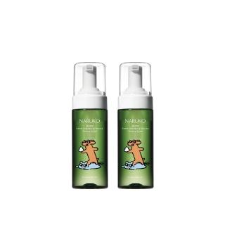 【NARUKO 牛爾】買1送1★茶樹粉刺快閃洗卸兩用慕絲150ml(2入)(抗痘洗面)