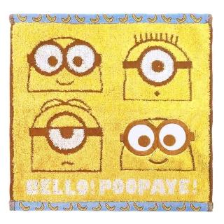 【Marushin 丸真】擦手巾 MINIONS小小兵 BELLO!POOPAYE!(生活 雜貨)