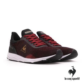 【LE COQ SPORTIF 公雞】運動鞋 慢跑鞋 男/女鞋-黑_深紅-LWO7321175