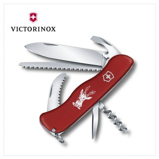 【VICTORINOX 瑞士維氏】0.8573 111mm/12用/紅